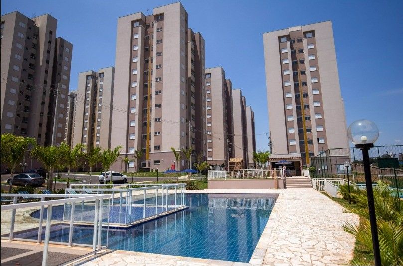 Apartamento 2 quartos com elevador e vaga fixa Jd Mª Antonia ao lado de Paulínia