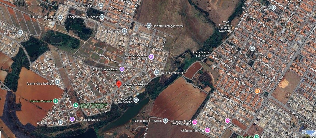Terreno 200m² pronto para construir em Nova Odessa Jardim dos Lagos II
